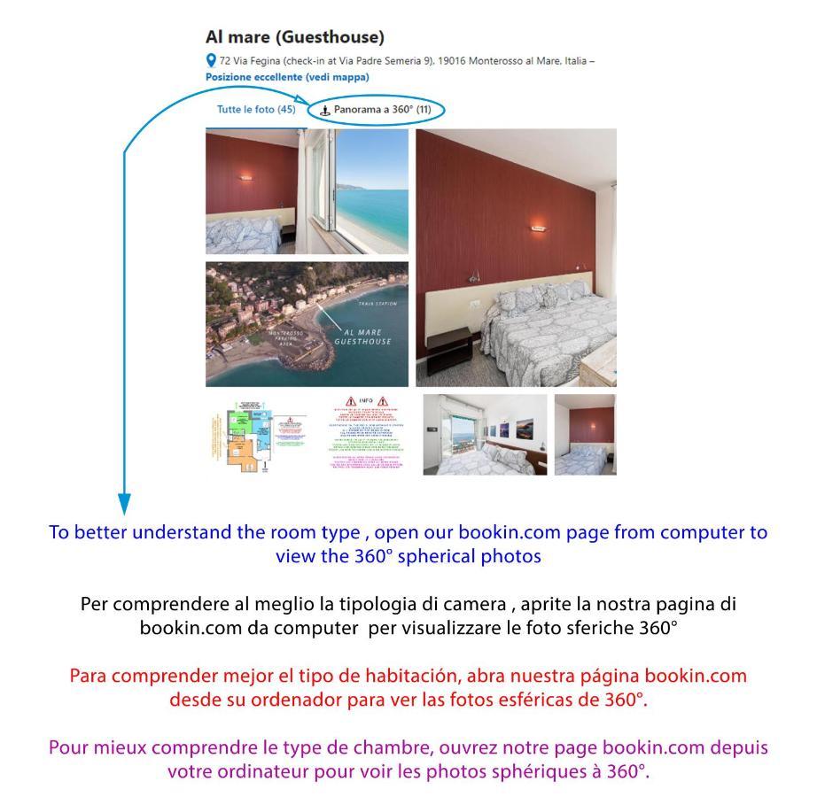 Al Mare Hotel Monterosso al Mare Buitenkant foto